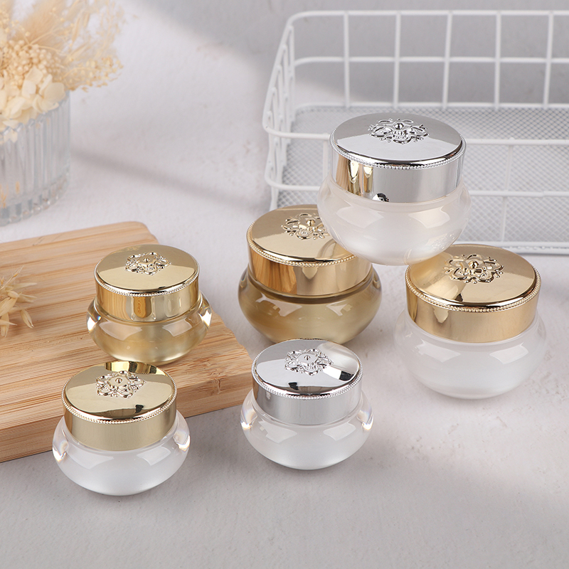 Acrylic Empty Travel Cream Jar - Luxury Skin Care review and price